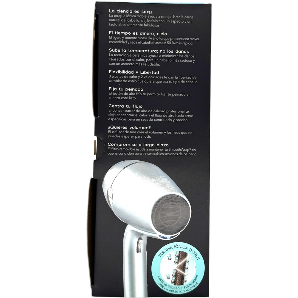 Conair InfinitiPRO SmoothWrap Blue Hair Dryer - Picture 4 of 5